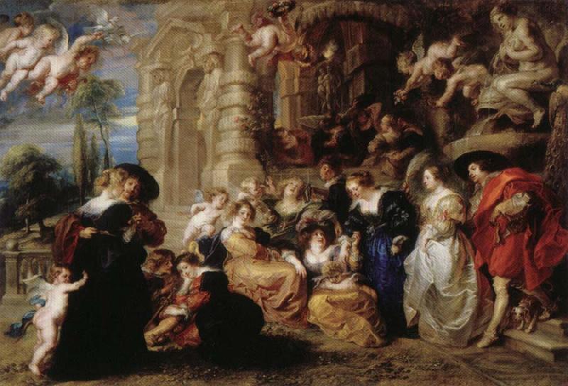 Peter Paul Rubens Garden of Love Germany oil painting art